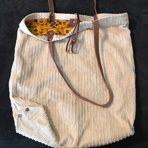 Free People Handbags - Free People, We The Free, Corduroy tote